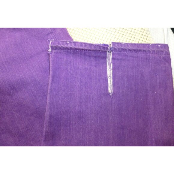 Levis 501 Purple Button Fly Straight-Leg Jeans W36 L30 Vintage Denim Pants *LEGS - Picture 3 of 12